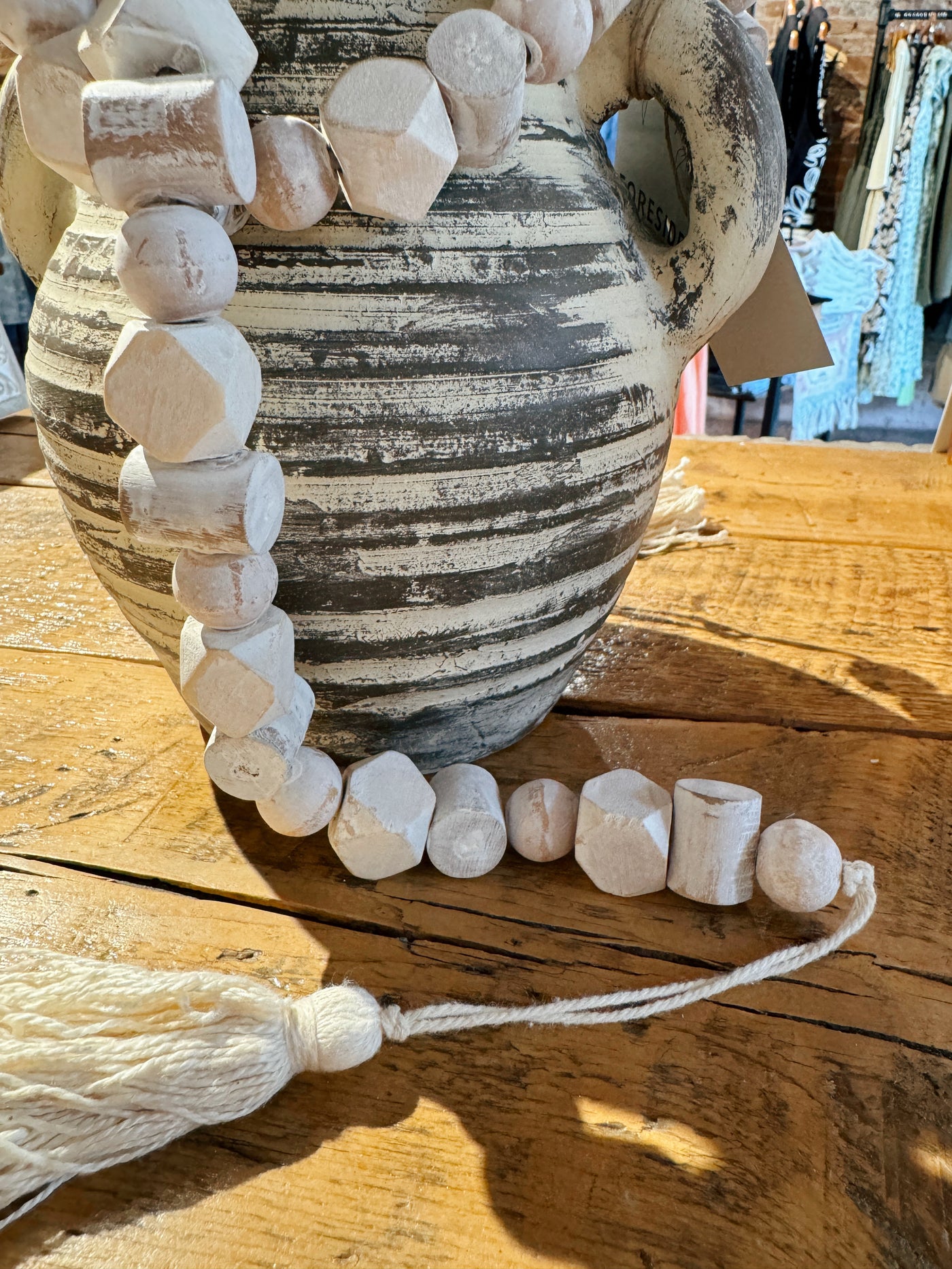 Wooden Bead Garland