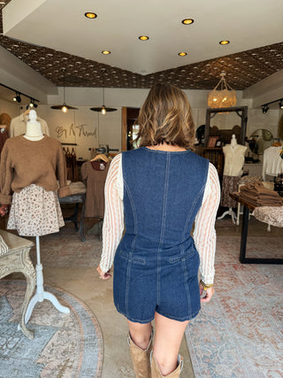 Nerina Denim Romper