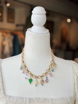 Chunky Charm Necklace