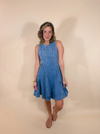 Juliana Denim Mini Dress