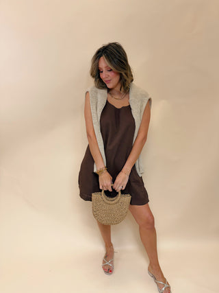 Corinne Romper Dress