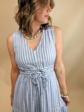 Blake Striped Maxi Dress