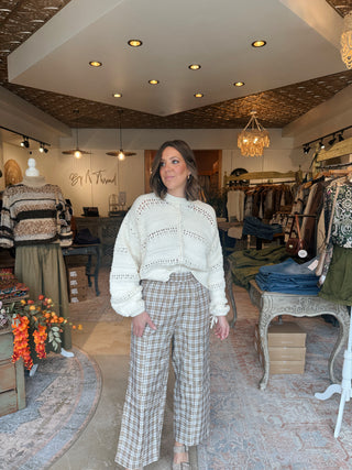 Bella Plaid Pant