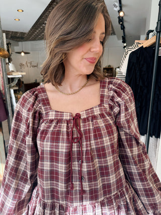 Bowyn Plaid Dress
