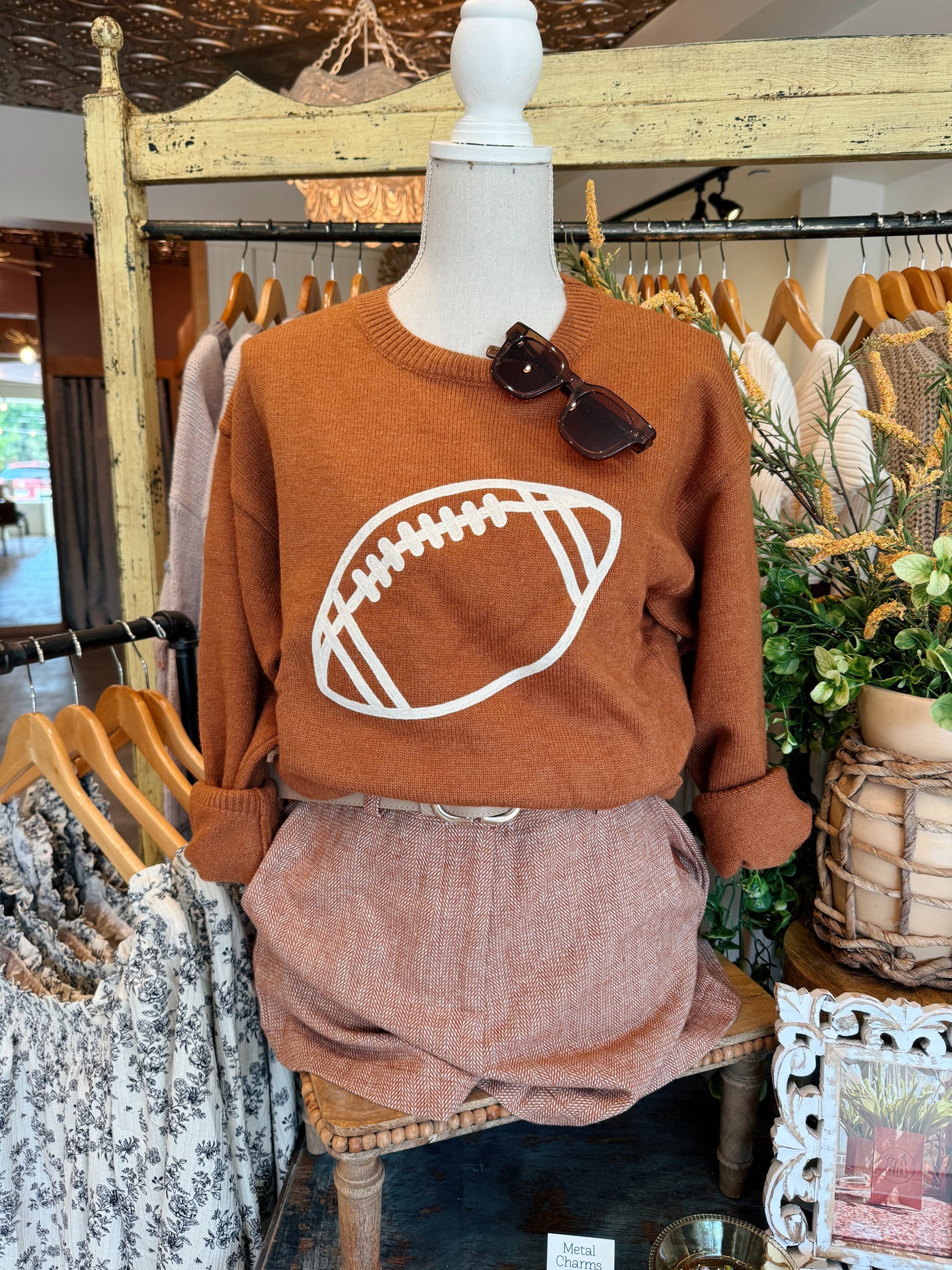 Fiona Football Sweater