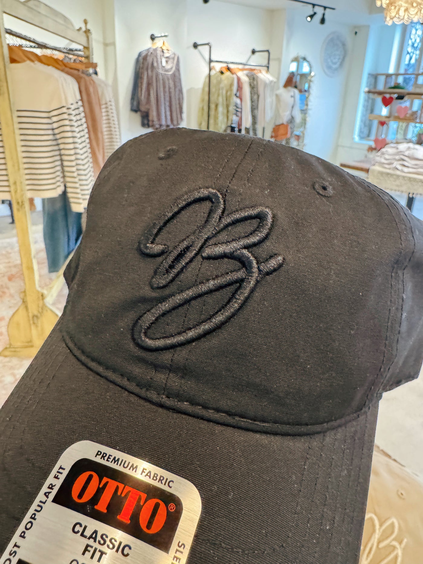 "B" Logo Ball Cap