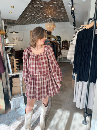 Bowyn Plaid Dress