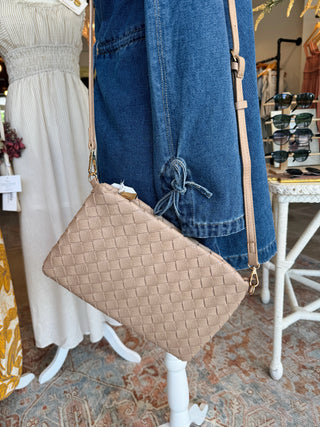 Woven Crossbody Bag