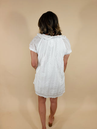 Bailey Eyelet Babydoll Dress