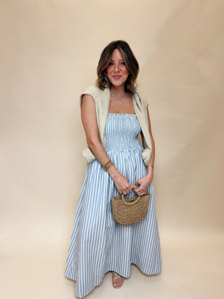 Winnie Striped Maxi Dress
