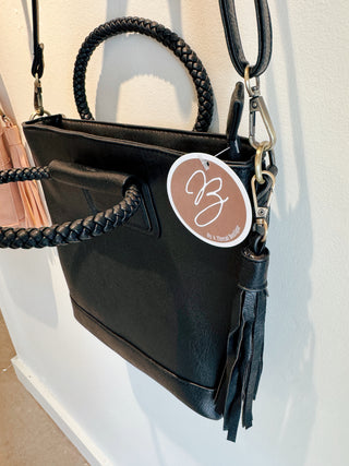 Brianna Braided Handle Bag