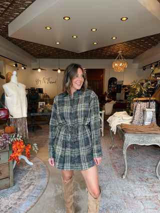 Maisie Plaid Romper