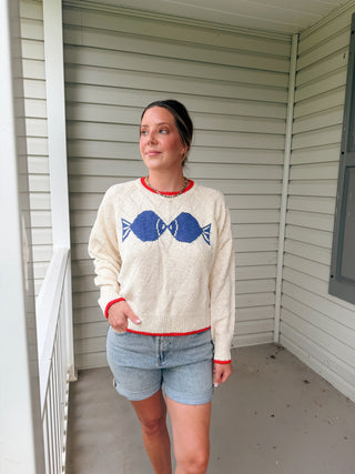 Kissie Fishie Sweater