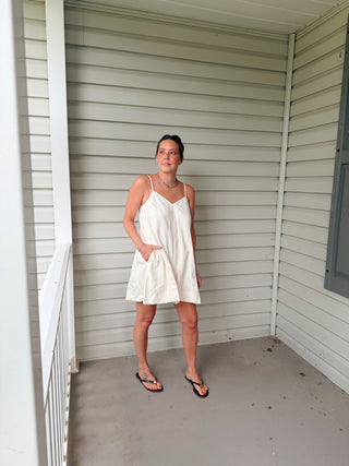 Abigail Denim Romper