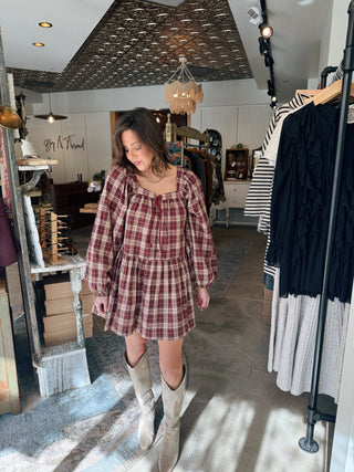 Bowyn Plaid Dress