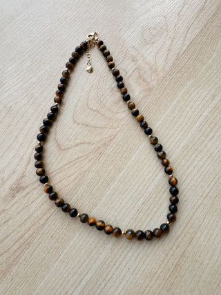 Tiger Eye Bead Necklace