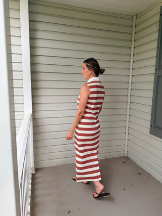 Rigby Stripe Midi Dress