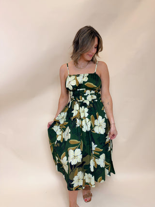 Piper Floral Midi Dress