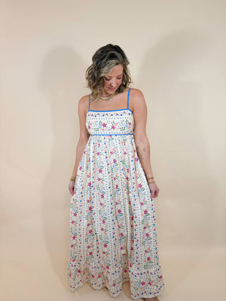 Elora Floral Maxi Dress