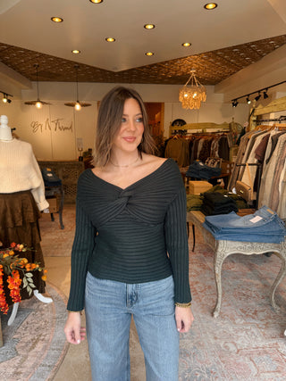 Anwyn Off the Shoulder Sweater