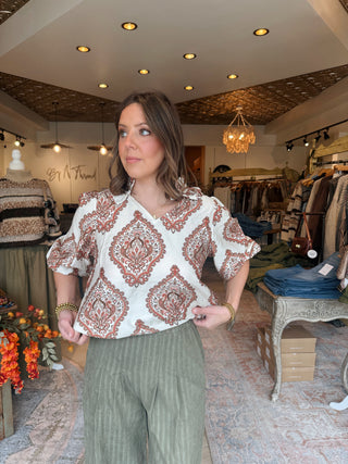 Sterling Floral Blouse