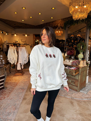 Gingerbread Recipe Sweatshirt