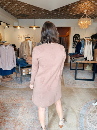 Stella Appliqué Sweater Dress