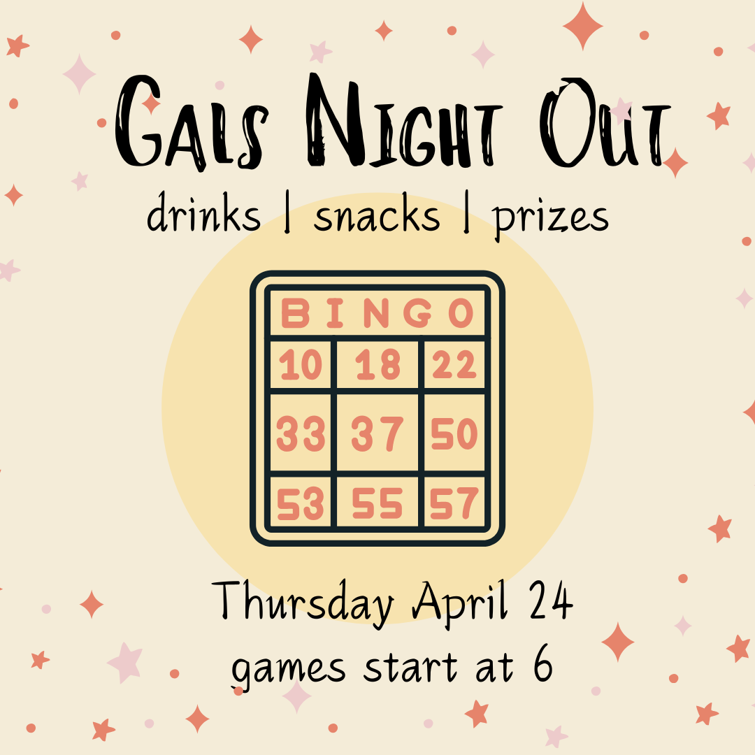 Gals Night Out : Bingo! By A Thread Boutique  