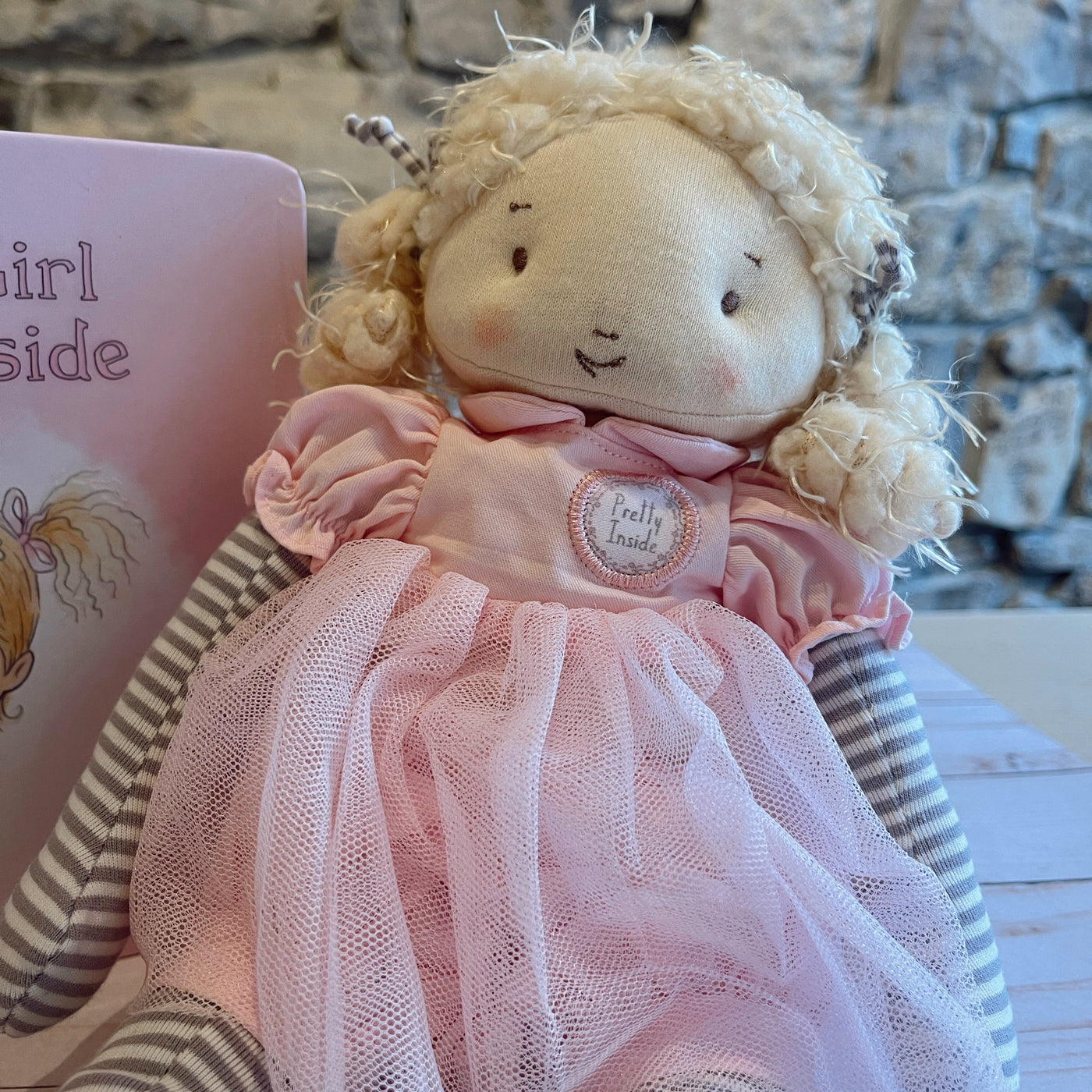 Elsie Doll - Blonde Hair By A Thread Boutique Toy 